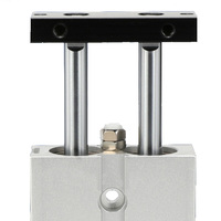 Cylindre pneumatique compact à double tige de haute qualité, série TN, à double arbre, avec anneau magnétique