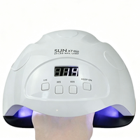 Lampe UV professionnelle sans fil SUN X7 PLUS pour séchage rapide et indolore des ongles en gel, portable, en plastique, pour usage domestique