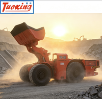 TC-410E 4 Cbm 8T Radlader 6 Yard Untertage-Elektro-Scooptram Elektrischer Lader Minenlader Elektrischer LHD für den Bergbau