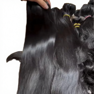 Cabello Humano Virgen Vietnamita 100% Natural, Ondulado, en Paquetes, Cabello de una Sola Capa, 16 Pulgadas, para Tejido, 2026 - Product Image 1