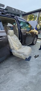 <span class=keywords><strong>Asiento</strong></span> de <span class=keywords><strong>Coche</strong></span> <span class=keywords><strong>Giratorio</strong></span> de Cuero Ajustable YLD, <span class=keywords><strong>Asiento</strong></span> de <span class=keywords><strong>Coche</strong></span> Eléctrico Modificado para Personas con Discapacidad, Ancianos y Usuarios de Sillas de Ruedas - Product Image 6