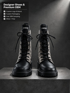 Chaussures tactiques de luxe pour hommes et femmes, haute qualité, plateforme en cuir, Botas Zapatillas, neuves - Product Image 1