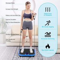 2023 Gym Massage Sonic Crazy Fit 4D 3D Fitness Pied Dentiste Vibrant Ultra-Mince Corps Plus Mince Vibration Plaque Exercice Machine