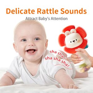 <span class=keywords><strong>Jouet</strong></span> éducatif précoce, hochet sensoriel, <span class=keywords><strong>jouet</strong></span> marteau à sable doux, canard lapin en peluche, hochet pour bébés - Product Image 5