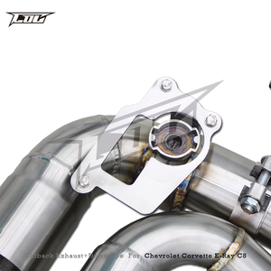 Escape Trasero Valvetronic Personalizado de Acero Inoxidable SS304 para Chevrolet Corvette C8 Stingray Z51 E-Ray 6.2L LT2 2019-2025 con Válvula OEM y Sonido Deportivo - Product Image 3