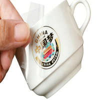 Autocollants personnalisés mignons en cristal, décalcomanies par transfert UV, étiquettes adhésives imperméables, logo en feuille d'or, lettrage pelable et repositionnable sans résidu