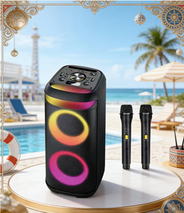 Altavoz Bluetooth de Lujo para Fiestas con Luces, Radio, <span class=keywords><strong>Caixa</strong></span> de Som LED, Altavoz Inalámbrico para Bailar, Altavoz Multimedia - Product Image 1