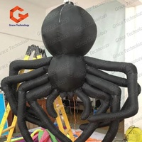Éclairage LED Araignée gonflable décorative Araignées gonflables publicitaires personnalisées pour les décorations de fêtes et d'événements