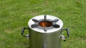 Poêle à granulés de bois de qualité supérieure en acier inoxydable pour le camping, l'intérieur et l'extérieur, avec poignées pliables - Product Image 3