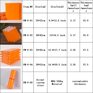 Bolsas de Envío de Polietileno LDPE y HDPE de Alta Resistencia con Adhesivo Fuerte, para Ropa, Envío Rápido, Directo de Fábrica - Product Image 2