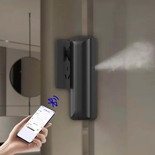 Commercial Portable 100ml Waterless Nebulizer Essential Oil Diffuser Electric Wall Plug-In Aromatherapy for Home Use US Plug