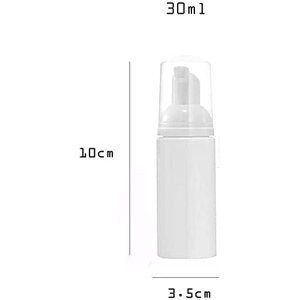 Flacon pompe sans air en plastique recyclable de haute qualité avec bouchon à vis pour lotion, sérum et soins corporels de luxe – 30ml, 50ml, 100ml, 150ml, 200ml - Product Image 3