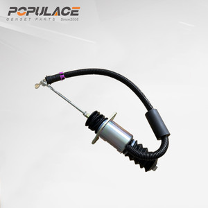 Válvula solenoide de parada de motor Populace 24V 612600081531 para piezas de motor de gas natural - Product Image 2
