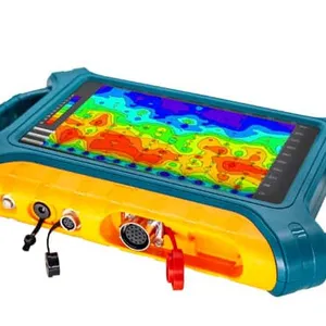 ADMT-300SX-16D 16 채널 다 채널 100m 200M 300M 깊이 지상 물 발견자/AIDU 물 발견자의 밑에 3D 터치스크린