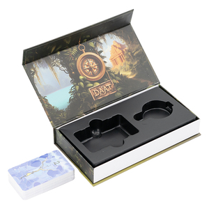 Boîte magnétique personnalisée pour jeux de cartes, équipement de jeu, poker, boussole et emballages cadeaux - Product Image 1
