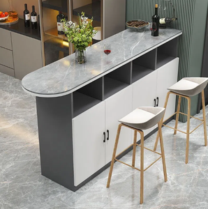 Bộ Quầy <span class=keywords><strong>Bar</strong></span>-1 Bàn <span class=keywords><strong>Bar</strong></span> Và <span class=keywords><strong>2</strong></span> Ghế Đẩu Bộ Quầy <span class=keywords><strong>Bar</strong></span> Ăn Sáng Nhà Bếp Gia Đình 3 Món Bộ Đồ Ăn Nội Thất - Product Image 2