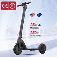 Buatan Shenzhen, Cina, Skuter Listrik Lipat 2 Roda untuk Dewasa, 10 Inci, 36V, Motor Bertenaga, Desain Dapat Disesuaikan, Hadiah Natal