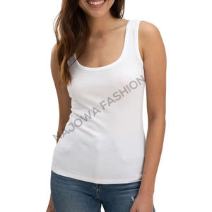 Bangladesh Elegance personnalisé femmes XS sport débardeur haute qualité 100% coton personnalisé couleur dentelle entraînement Gym Fitness - Product Image 1