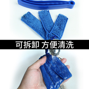 Cepillo de limpieza para ventilación de aire acondicionado de coche, cepillo de microfibra de tres lóbulos para limpiar las ranuras interiores del coche, cepillos para lavado de coches. - Product Image 5