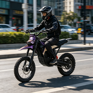 Motocicleta de Motocross con Suspensión Completa y Batería de Litio de 72V, Venta Caliente 2026, para Adultos, Conducción Cómoda al Aire Libre, Deportes - Product Image 3