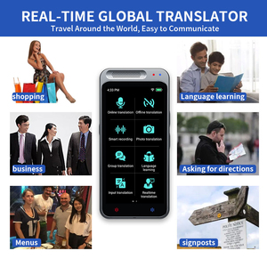Traductor de Voz Inteligente con IA, 138 Idiomas, Traducción en Tiempo Real y Sin Conexión, Pantalla Táctil de 4.0 Pulgadas, Dispositivo Portátil de Viaje - Product Image 4