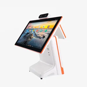 15.6 Inch Display Restaurant Touch Screen POS System All In 1 Pos Price Checker Equipped With Facial Recognition