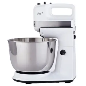 5 Kecepatan 400W Stainless Steel Mangkuk Disesuaikan Alat Dapur Blender Listrik Egg Beater Mixer