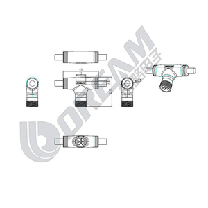 Assemblage DREAM sur T moulé Shape1 in 2 Way Out Waterproof - Product Image 2