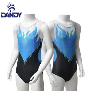 Body per balletto in Spandex personalizzato per bambini ginnastica estiva bambina monopezzo costume da bagno body ginnastica body - Product Image 6