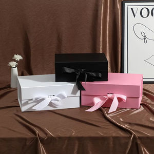 1 unidad de caja de cartón de papel con logotipo personalizado gratuito para regalos de boda, recuerdos de fiesta de cumpleaños, pelucas de mujer y pañuelos - Product Image 3