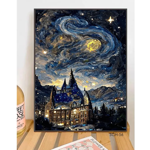 थोक डिजिटल पेंटिंग संख्या उन्नत सेनफिल तेल चित्रकला अपघटन ऐक्रेलिक कला कैनवास पेंटिंग - Product Image 6