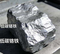 Ferrochrome à faible teneur en carbone (LC FeCr) à prix compétitif pour l'alliage d'acier / la fonderie de précision et les matériaux réfractaires