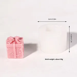 唐楚広場 クリスマスギフトボックス型 アロマキャンドル＆ソープ <span class=keywords><strong>DIY</strong></span>パーティーギフト エッセンシャルオイル シリコンモールド - Product Image 6