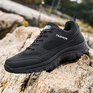 Zapatos para Caminar Ultraligeros para Hombre, Zapatillas Deportivas de Malla Sintética con Cordones, Bordado, Talla Grande, Suela de Goma, Tendencia de Moda para Todas las Temporadas - Product Image 3