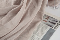 Tissu en mousseline à texture diamant, tissu léger et respirant pour foulard femme, bandeau enfant, usage quotidien et bureau, vente chaude