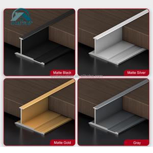 赢顶可定制工字型铝型材金属装饰条瓷砖拉丝工艺修边线批发 - Product Image 6