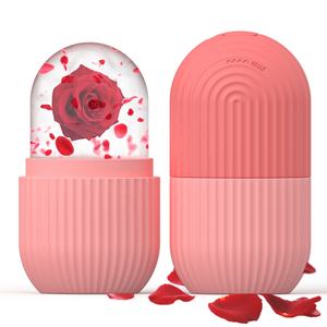 Rouleau de massage facial en silicone réutilisable et écologique F1 Care pour le soin de la peau et le remodelage du visage - Product Image 1