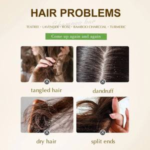 Shampooing Solide Bio aux Herbes GreenLem - Prévention de la Chute des Cheveux pour Cheveux Gras, Formule Concentrée, Unisexe Adulte, Marque Blanche - Product Image 5