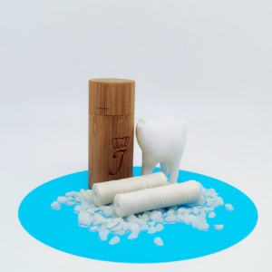 <span class=keywords><strong>Fil</strong></span> <span class=keywords><strong>dentaire</strong></span> biodégradable en cire végétale à base de maïs, prix promotionnel, zéro déchet, <span class=keywords><strong>doux</strong></span> et résistant pour gencives sensibles - Product Image 5