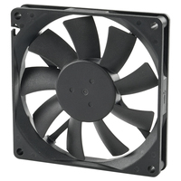 Ventilateur DC à profil bas 92x92x15mm 9215 12V 0.45A 4 broches PWM à roulement à billes 3000 tr/min CE pour armoire de commutation réseau et télécommunications, ventilateur de refroidissement axial