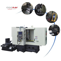 Centre d'usinage CNC à double broche à banc incliné horizontal COORAY CR-S-800 pour métaux, de capacité moyenne