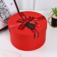 Boîte à fleurs ronde en carton, emballage en tube de papier rond, emballage cadeau, expédition, prix compétitif
