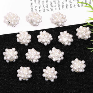 <b>Silver</b> White Imitation Pearl Alloy Yangmei Ball Bead Spacer DIY Bead <b>Pen</b> Accessories - Product Image 4
