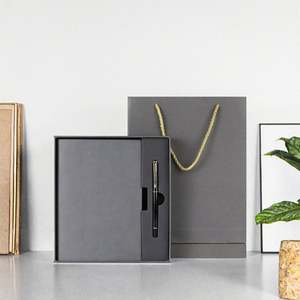 Set de Regalo de Cuaderno A5 Ecológico con Logotipo Personalizado, Bolígrafo, Cubierta con Impresión Serigráfica, Imán, Recuerdo Corporativo, Regalo para el Día de la Tierra - Product Image 3