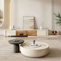 Table basse de salon de haute qualité, style nordique, en pierre, pour la maison