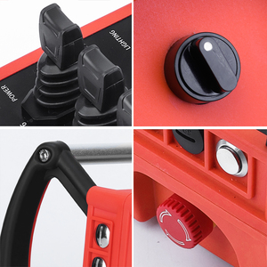 Control Remoto Inalámbrico con Joystick para Grúa de Camión con Seis Motores de Embrague - Product Image 4