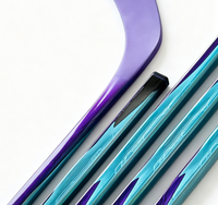 Bâtons de hockey sur glace en fibre de carbone 100% haute résistance, légers, ergonomiques, avec une prise facile et fluide, excellent contrôle, pour la compétition