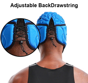 Personnalisé 7V7 Équipe Soft Shell Rembourré Housse De Protection Football Rugby Couvre-chef Casque De Football - Product Image 3