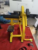 Machine de musculation pour biceps et triceps en acier NO.10 avec dispositifs de sécurité pour les exercices du dos - Équipement de gym durable
