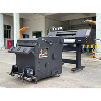 Mesin Printer DTF Inkjet Berkualitas Tinggi 70cm untuk Pencetakan Sublimasi dan Shaker 2 Kepala I3200 Xp600 70 60 cm Printer DTF